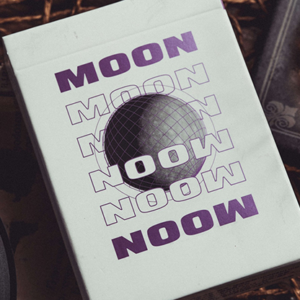 Moon (White) Playing Cards - magic tricks