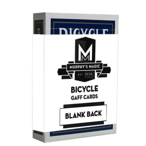 Blank Back Bicycle Cards (box color varies) - magic tricks