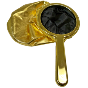 Change Bag Chrome Handle (Gold) by Bazar de Magia – Trick - magic tricks