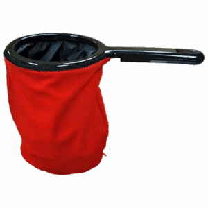 Change Bag Velvet with Zipper (Red) by Bazar de Magia – Trick - magic tricks