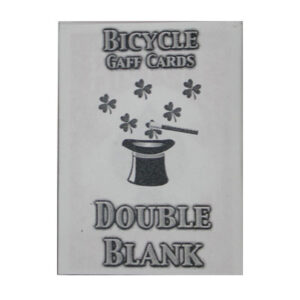 Double Blank Bicycle Cards (Blue Box) - magic tricks