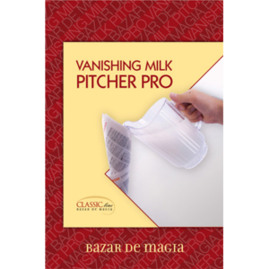 Vanishing Milk Pitcher Pro (8.5 inch  x 5 inch) by Bazar de Magia – Trick - magic tricks