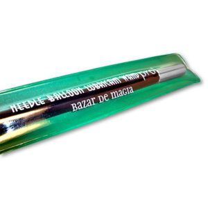 Needle Balloon Lubricant Wand Silver Tips by Bazar de Magia – Trick - magic tricks