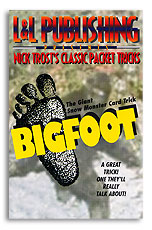 Nick Trost’s Classic Packet Tricks – Big Foot – Trick - magic tricks