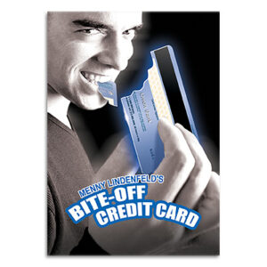 Bite Off Credit Card by Menny Lindenfeld – Trick - magic tricks
