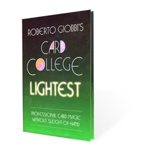 Card College Lightest by Roberto Giobbi – Book - magic tricks