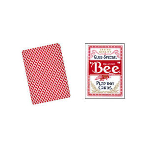 Cards Bee Poker size (Red) - magic tricks