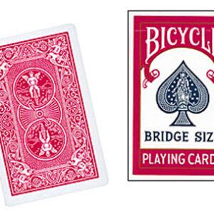 Cards Bicycle Bridge (Red) - magic tricks