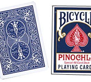 Cards Bicycle Pinochle Poker-size (Blue) - magic tricks