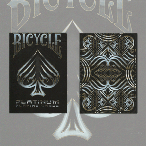 Bicycle Platinum Deck by US Playing Card Co. - magic tricks