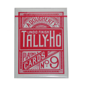 Cards Tally Ho Fan Back Poker size (Red) - magic tricks