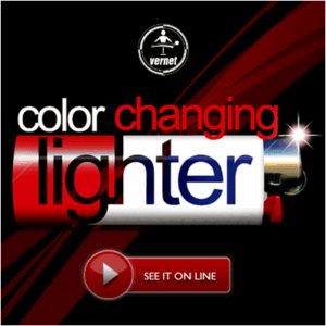 Fantasio Color Changing Lighter by Vernet Magic – Trick - magic tricks