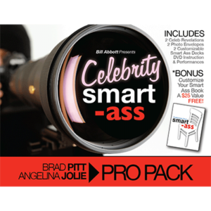 Celebrity Smart Ass Bundle (Brad Pitt & Angelina Jolie) by Bill Abbott - magic tricks