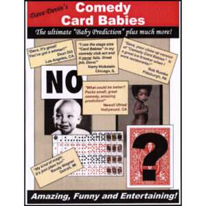 Comedy Card Babies (Large) by Dave Devin – Trick - magic tricks