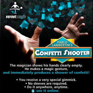 Confetti Shooter by Vernet Magic – Trick - magic tricks