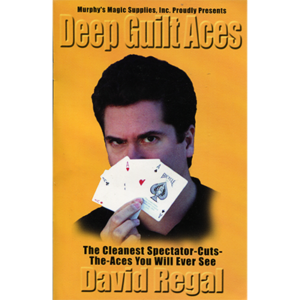 Deep Guilt Aces trick by David Regal - magic tricks