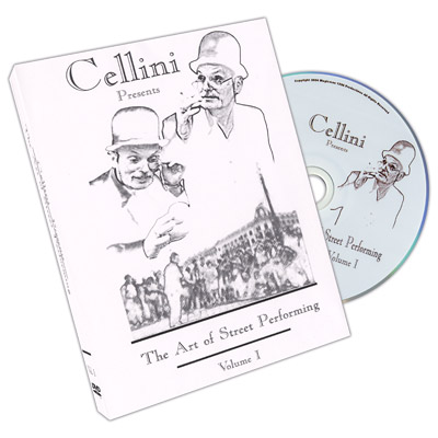 Cellini Art Of Street Performing Volume 1 – DVD - magic tricks