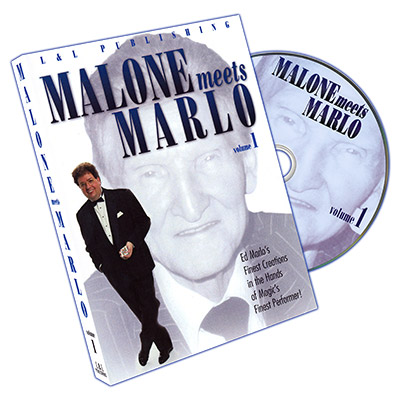 Malone Meets Marlo #1 by Bill Malone – DVD - magic tricks