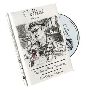 Cellini Art Of Street Performing Vol. 2 – DVD - magic tricks