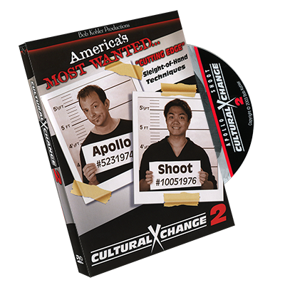 Cultural Xchange Vol 2 : America’s Most Wanted by Apollo and Shoot – DVD - magic tricks