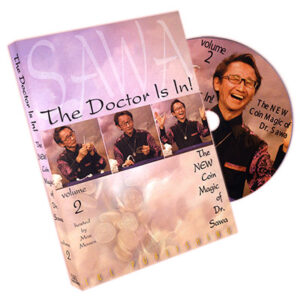 The Doctor Is In – The New Coin Magic of Dr. Sawa Vol 2 – DVD - magic tricks