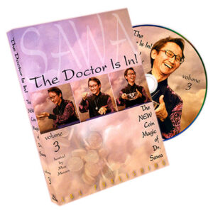 The Doctor Is In – The New Coin Magic of Dr. Sawa Vol 3 – DVD - magic tricks