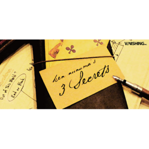 3 Secrets by Ken Niinuma and Vanishing, Inc. – DVD - magic tricks