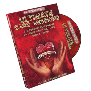Ultimate Card Sessions – Volume 3 – Ultimate Poker Edition – DVD - magic tricks
