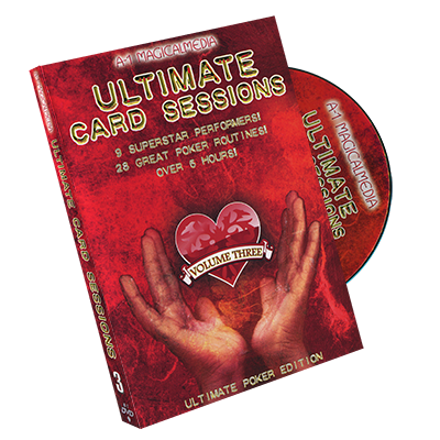 Ultimate Card Sessions – Volume 3 – Ultimate Poker Edition – DVD - magic tricks