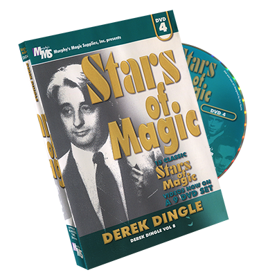 Stars Of Magic Volume 4 (Derek Dingle) – DVD - magic tricks