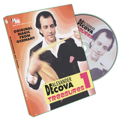 Treasures Vol 1 by Alexander DeCova – DVD - magic tricks