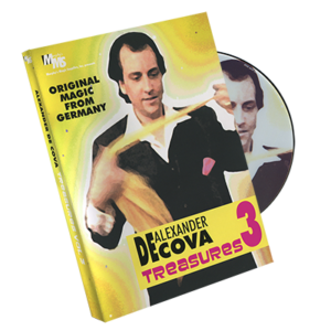 Treasures Vol 3 by Alexander DeCova – DVD - magic tricks