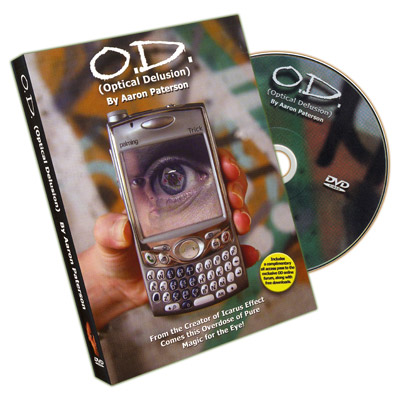 O.D. (Optical Delusion) by Aaron Paterson – DVD - magic tricks