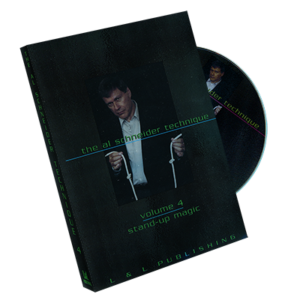 The Al Schneider Technique Vol 4  Stand Up – DVD - magic tricks