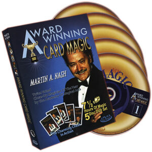 Award Winning Card Magic (5 DVD Set) by Martin Nash – DVD - magic tricks