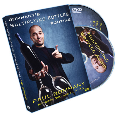 Romhany’s Multiplying Bottle Routine by Paul Romhany – DVD - magic tricks
