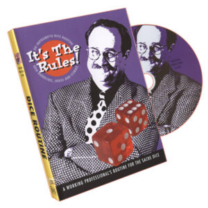 It’s The Rules ( DICE ROUTINE ) by Bob Sheets – DVD - magic tricks
