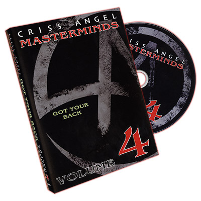 Masterminds (Got Your Back) Vol. 4 by Criss Angel – DVD - magic tricks