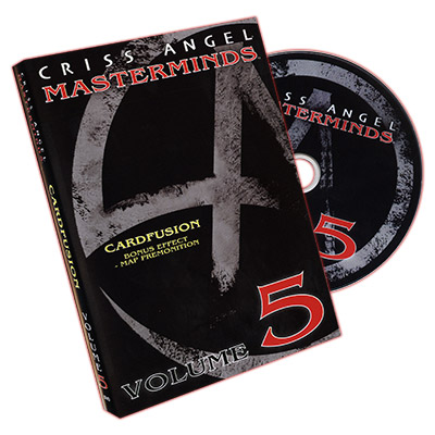 Masterminds (Card Fusion) Vol. 5 by Criss Angel – DVD - magic tricks