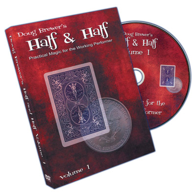Half And Half – Volume 1 by Doug Brewer – DVD - magic tricks