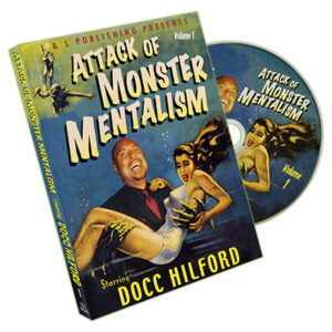Docc Hilford:  Attack Of Monster Mentalism  Volume 1 – DVD - magic tricks