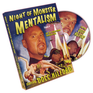 Docc Hilford: Night Of Monster Mentalism Volume 4 – DVD - magic tricks