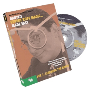 Expert Rope Magic Made Easy by Daryl – #1, DVD - magic tricks