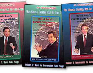 Coin Magic Made Easy Roth- #3, DVD - magic tricks