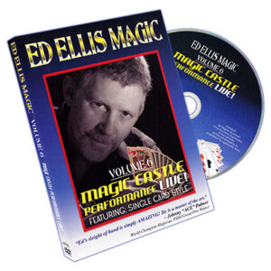 Magic Castle Performance Vol. 6 Live by Ed Ellis – DVD - magic tricks