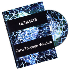 Ultimate Card Through Window DVD – Eric James - magic tricks