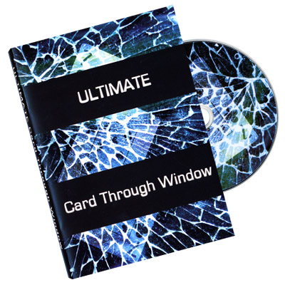 Ultimate Card Through Window DVD – Eric James - magic tricks