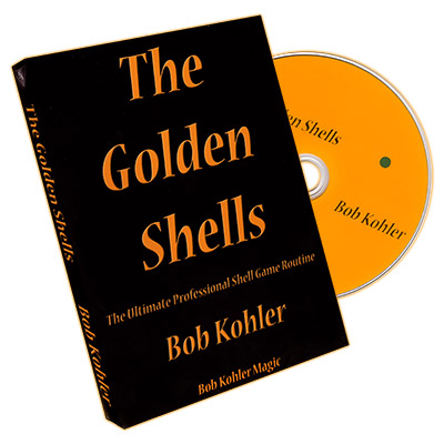 Golden Shells by Bob Kohler – DVD - magic tricks