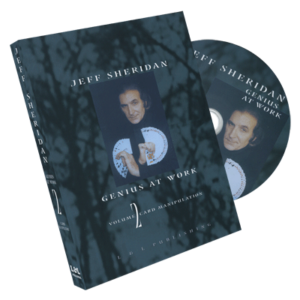 Jeff Sheridan Genius at Work Vol 2 Card Manipulation – DVD - magic tricks