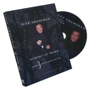 Jeff Sheridan Genius at Work Vol 3 Original Magic – DVD - magic tricks